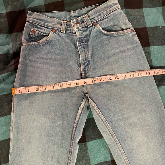 Vintage turquoise white tab Levi’s - Picture 10 of 13